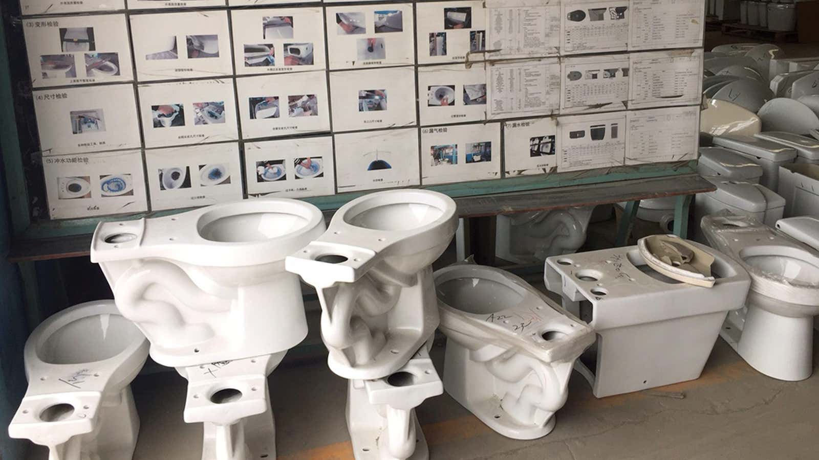 Powering the toilet revolution.
