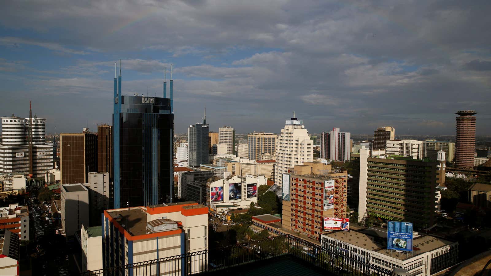 A view of Nairobi, home to Kenya’s Silicon Savannah.