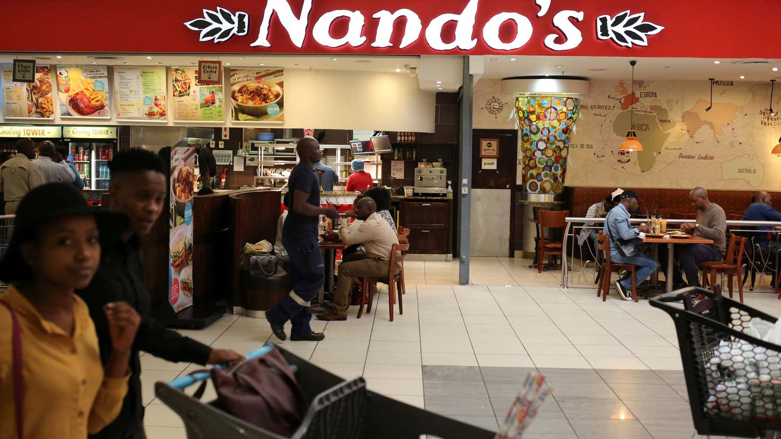 Fast-food chain Nando’s has made a name for itself with its spicy commercials.