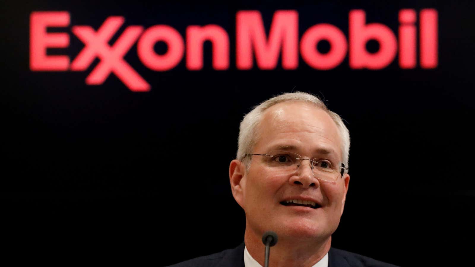 Exxon CEO Darren Woods previously called climate commitments a “beauty competition.” Now it seems he wants a turn on the runway.