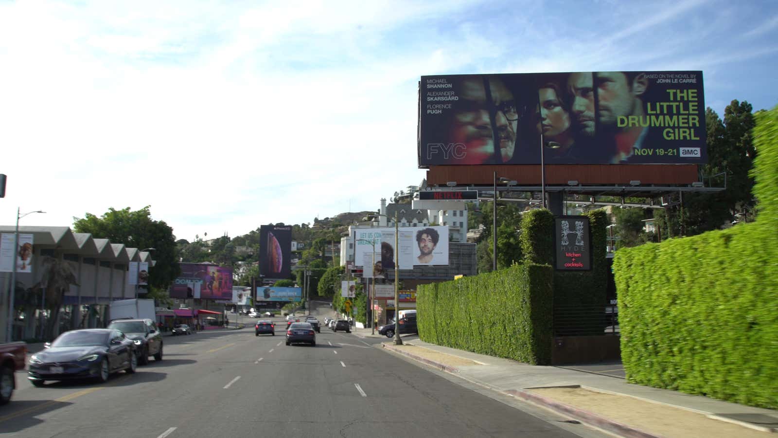 Netflix is dominating the Sunset Strip