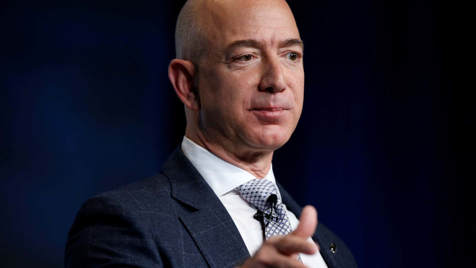 Jeff Bezos isn’t messing around.