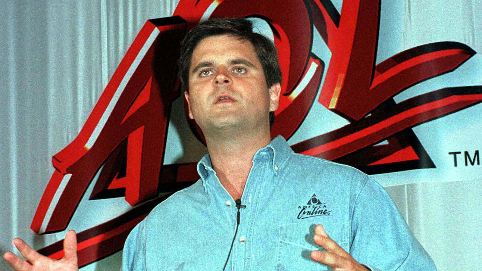 AOL boss Steve Case, back in the good ‘ol days.