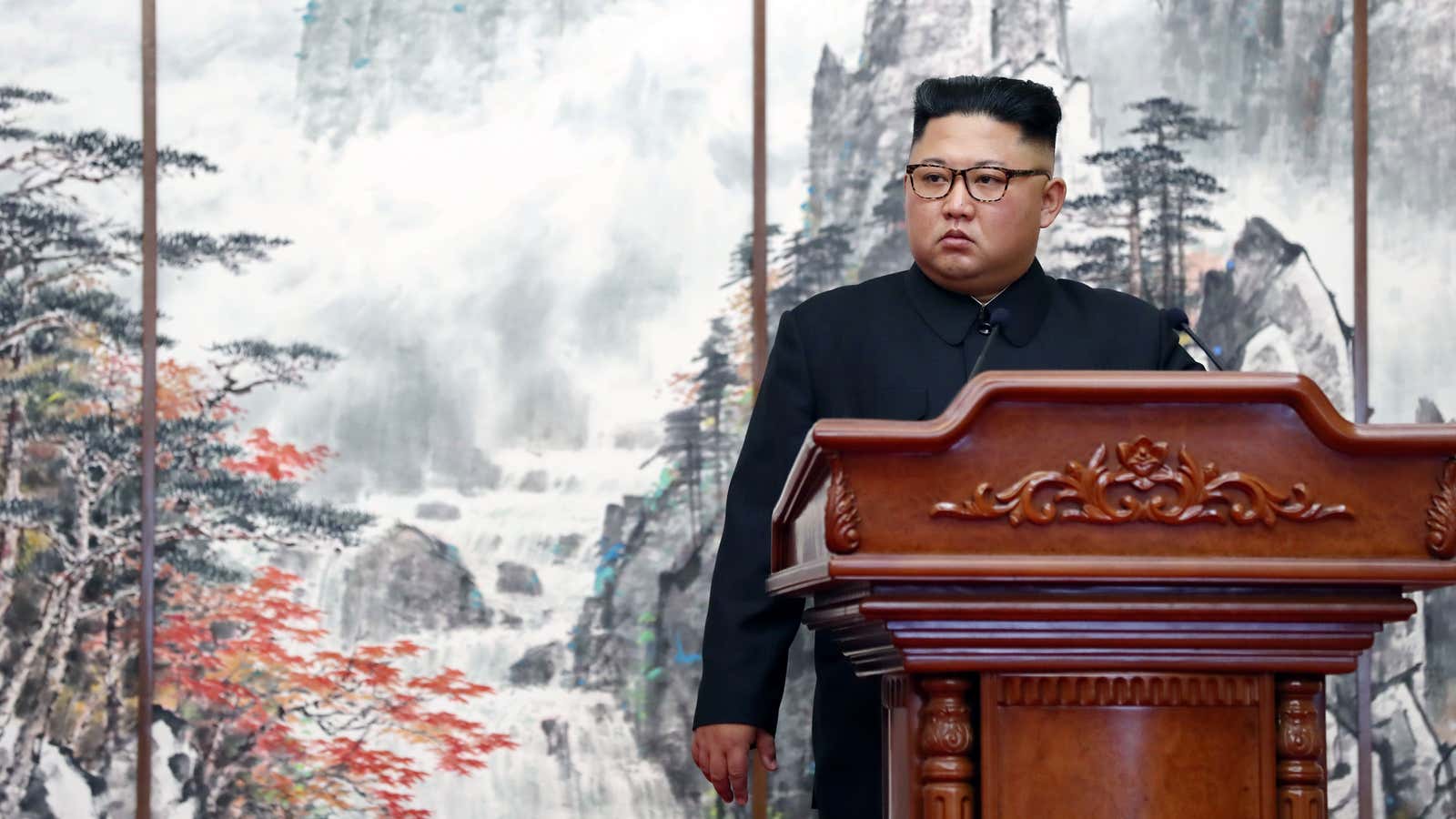 Kim Jong Un has slammed the “vicious” US-led sanctions against North Korea.