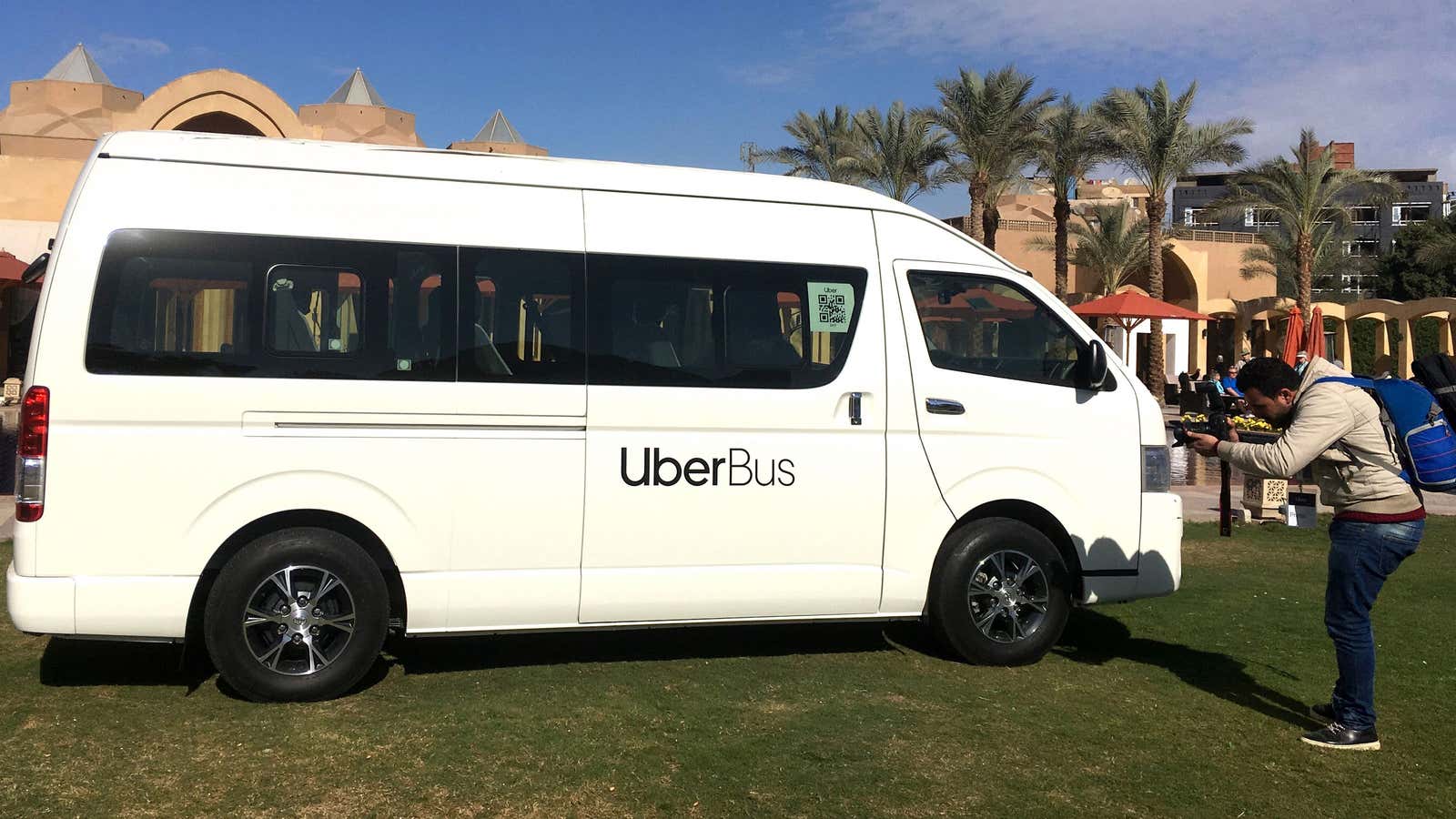 Uber Bus in Cairo