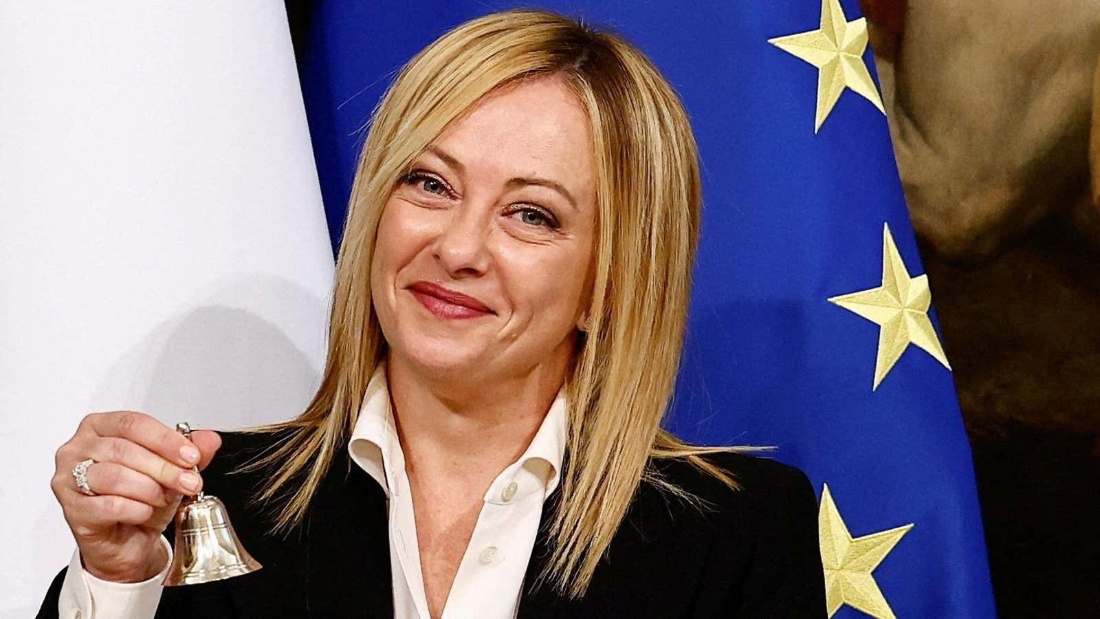 Italy's first female prime minister will use the masculine form of her title