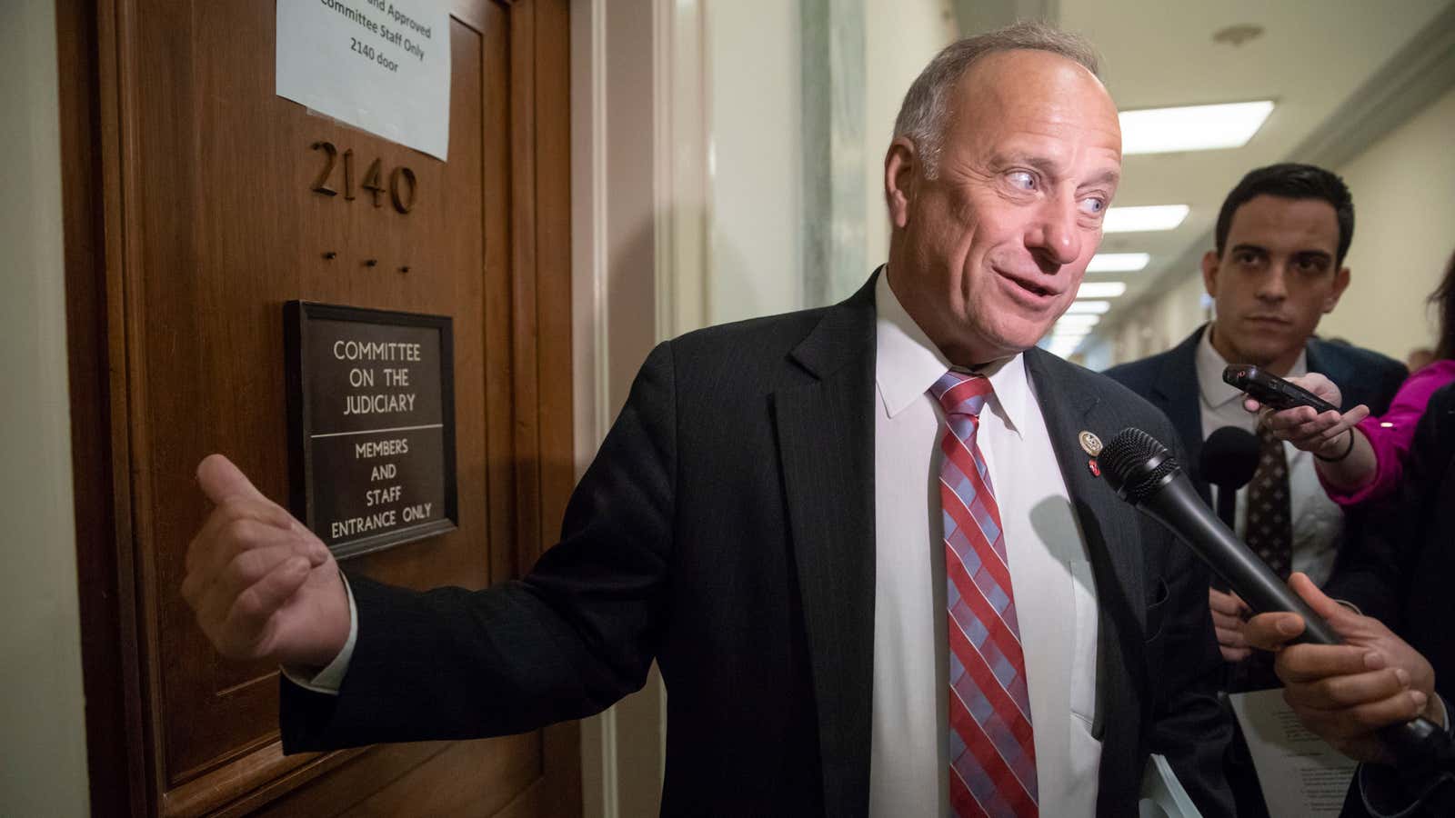 Steve King is seen as the most anti-immigrant member of Congress.