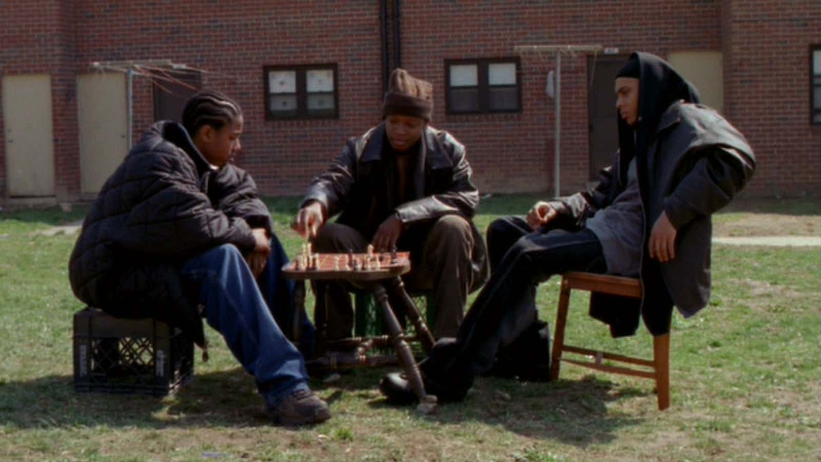 The Wire’s famous chess scene was a metaphor for both the drug trade and urban politics in general.