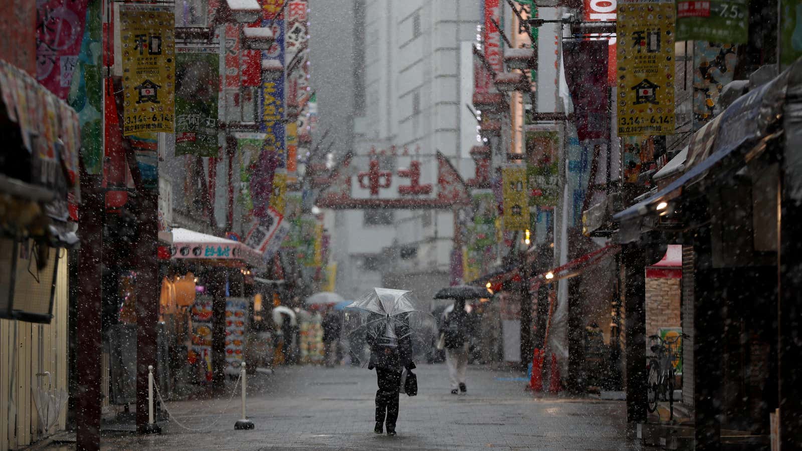 A cold snap in Japan revealed a flaw in how Asian countries plan to address climate change.