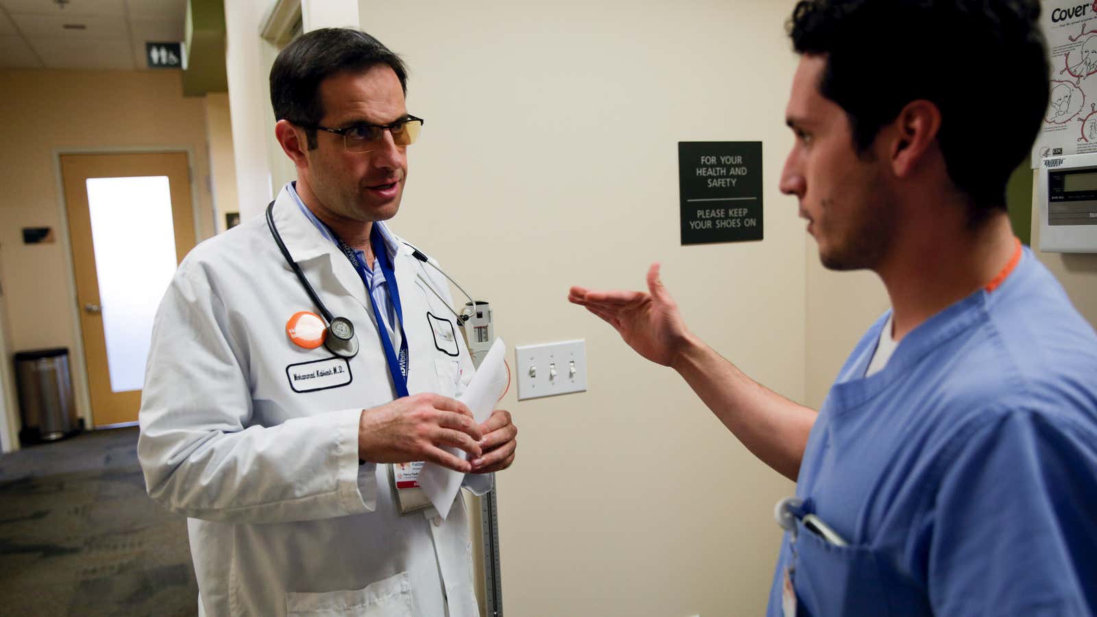 Dr. Mohammad Jaber  immigrated from Syria to the United States to pursue a medical degree.