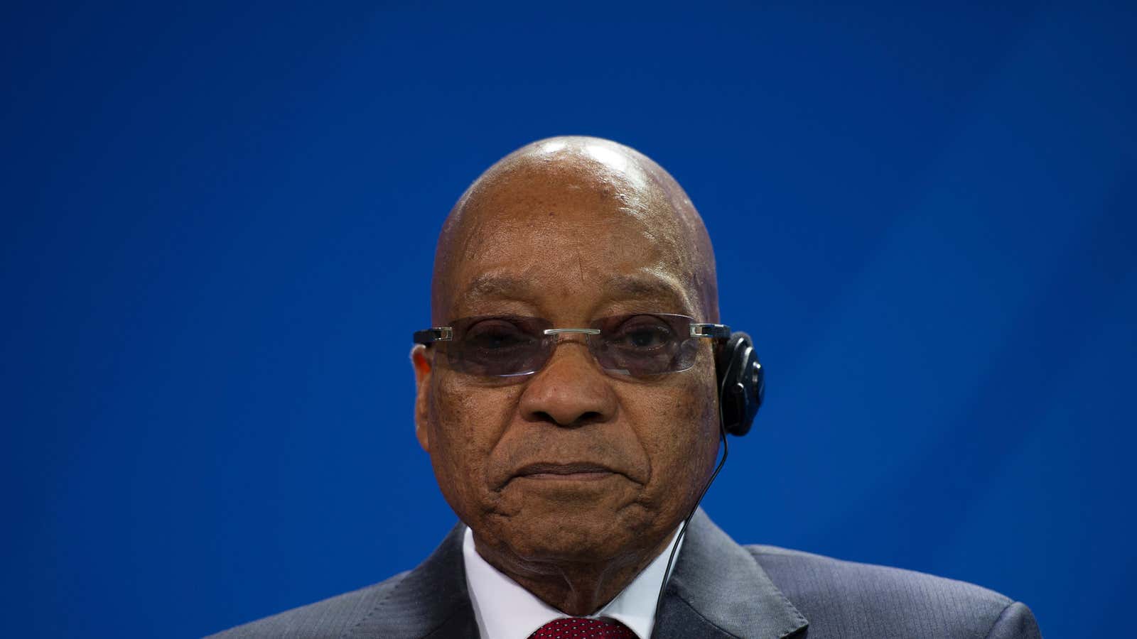 South African President Jacob Zuma.