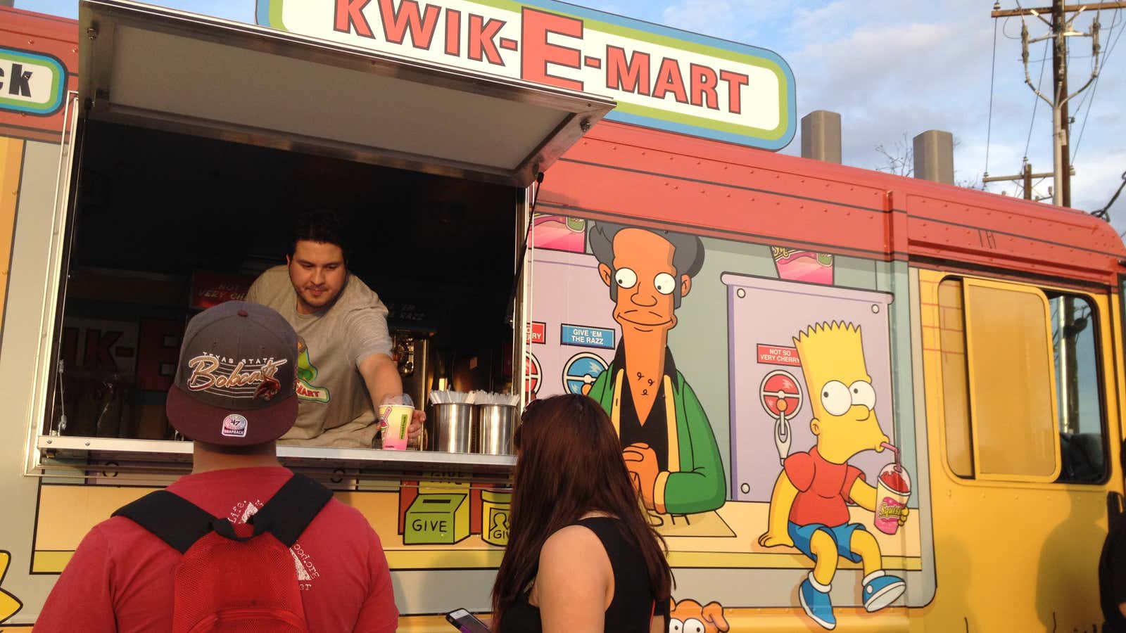 Apu makes an appearance at SXSW.