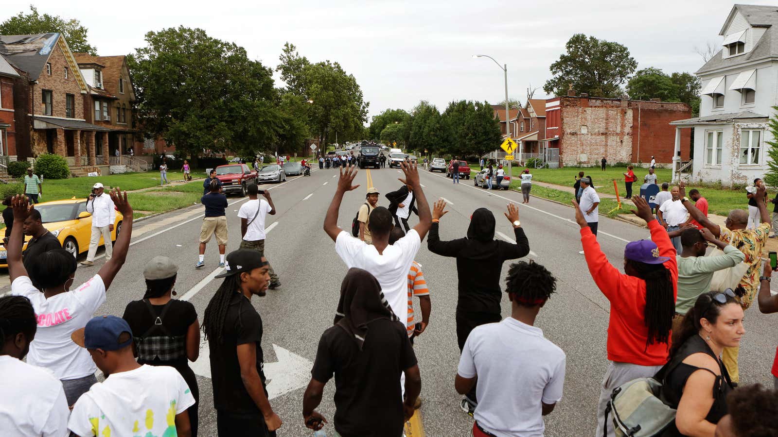 Racial strife is still alive in St. Louis, Missouri.