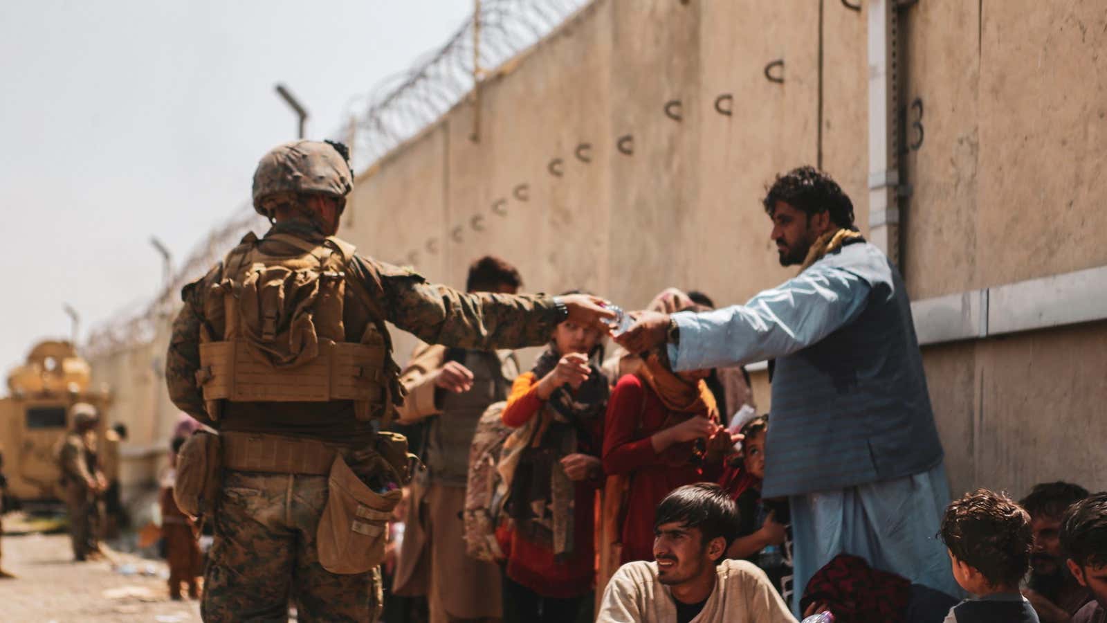 Hundreds of Afghan citizens are fleeing their home country, after the US’ recent withdrawal.