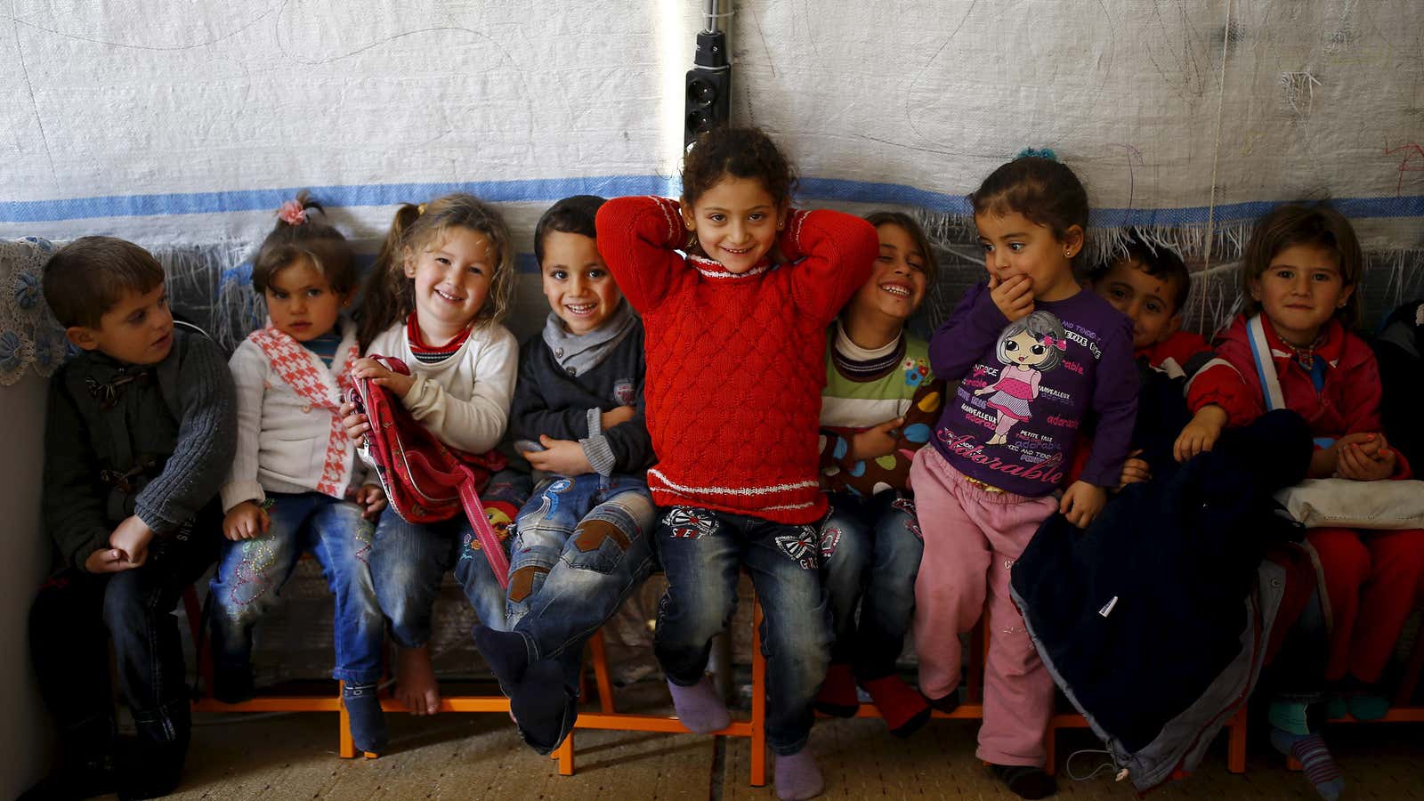More than 2 million Syrian children are currently out of school.