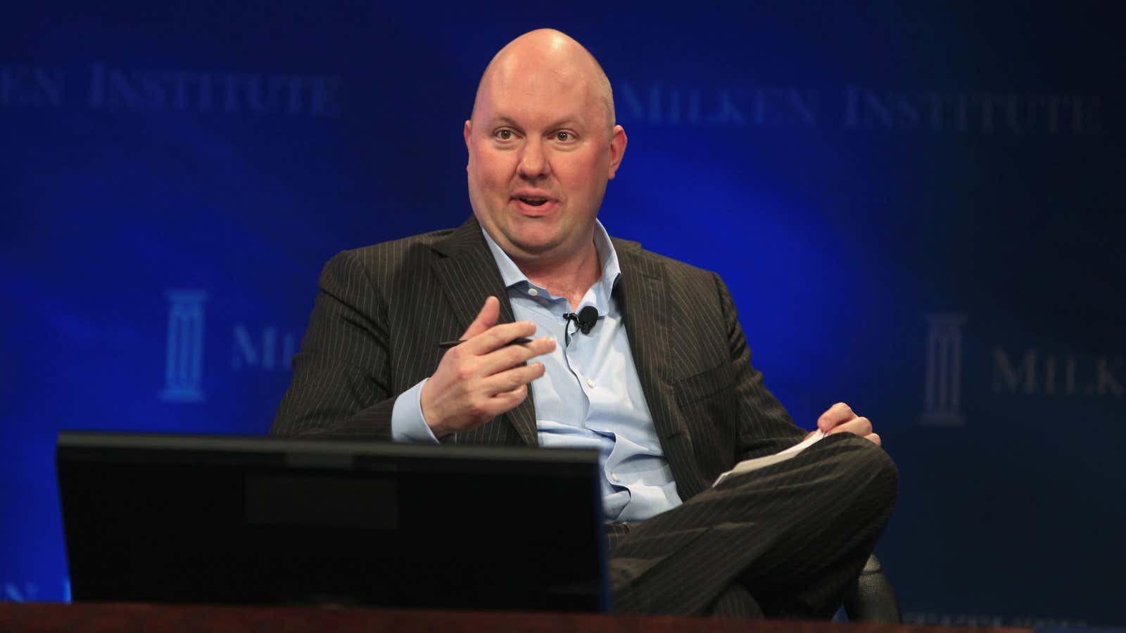 Marc Andreessen is looking for a new bank.