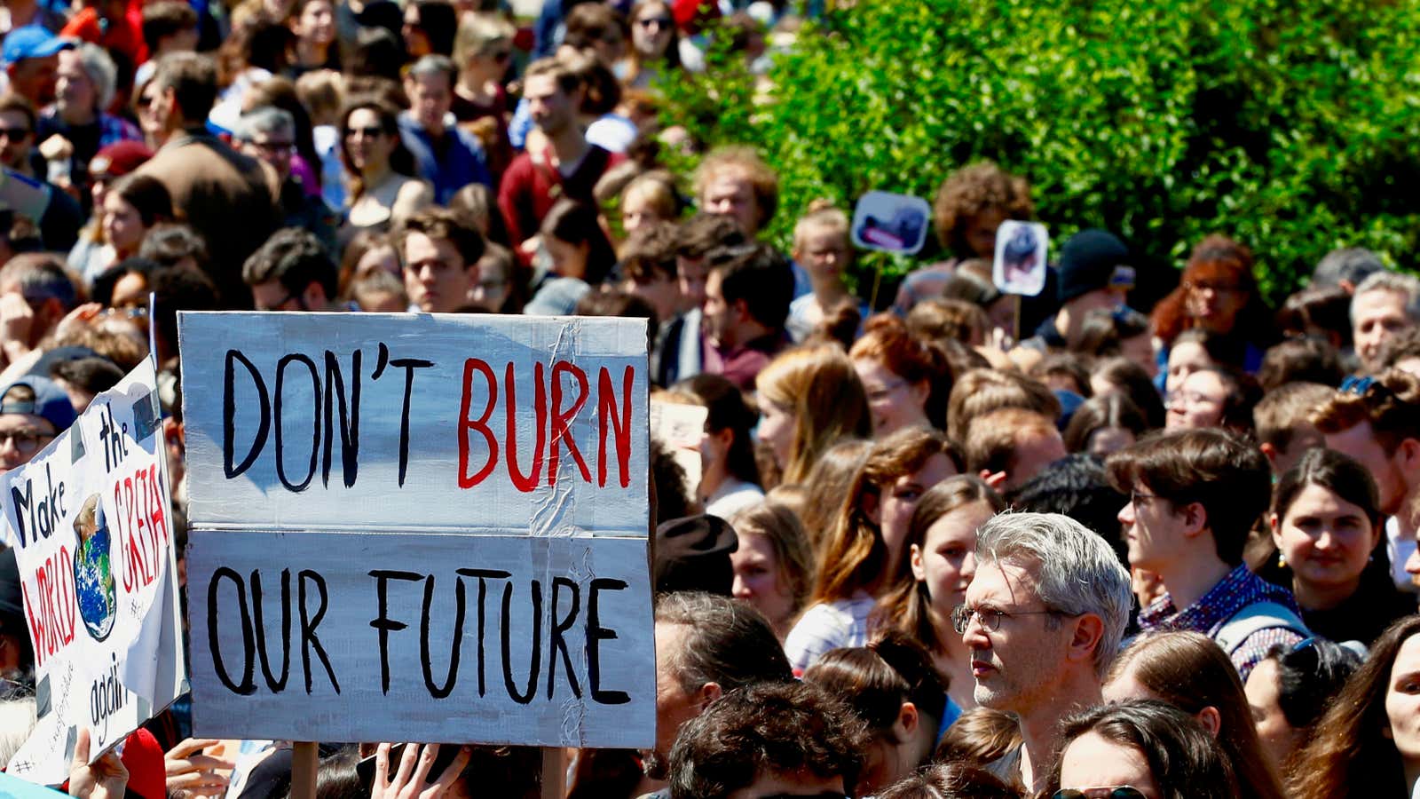 “Fridays for Future” school strike in Vienna, Austria on May 31, 2019.