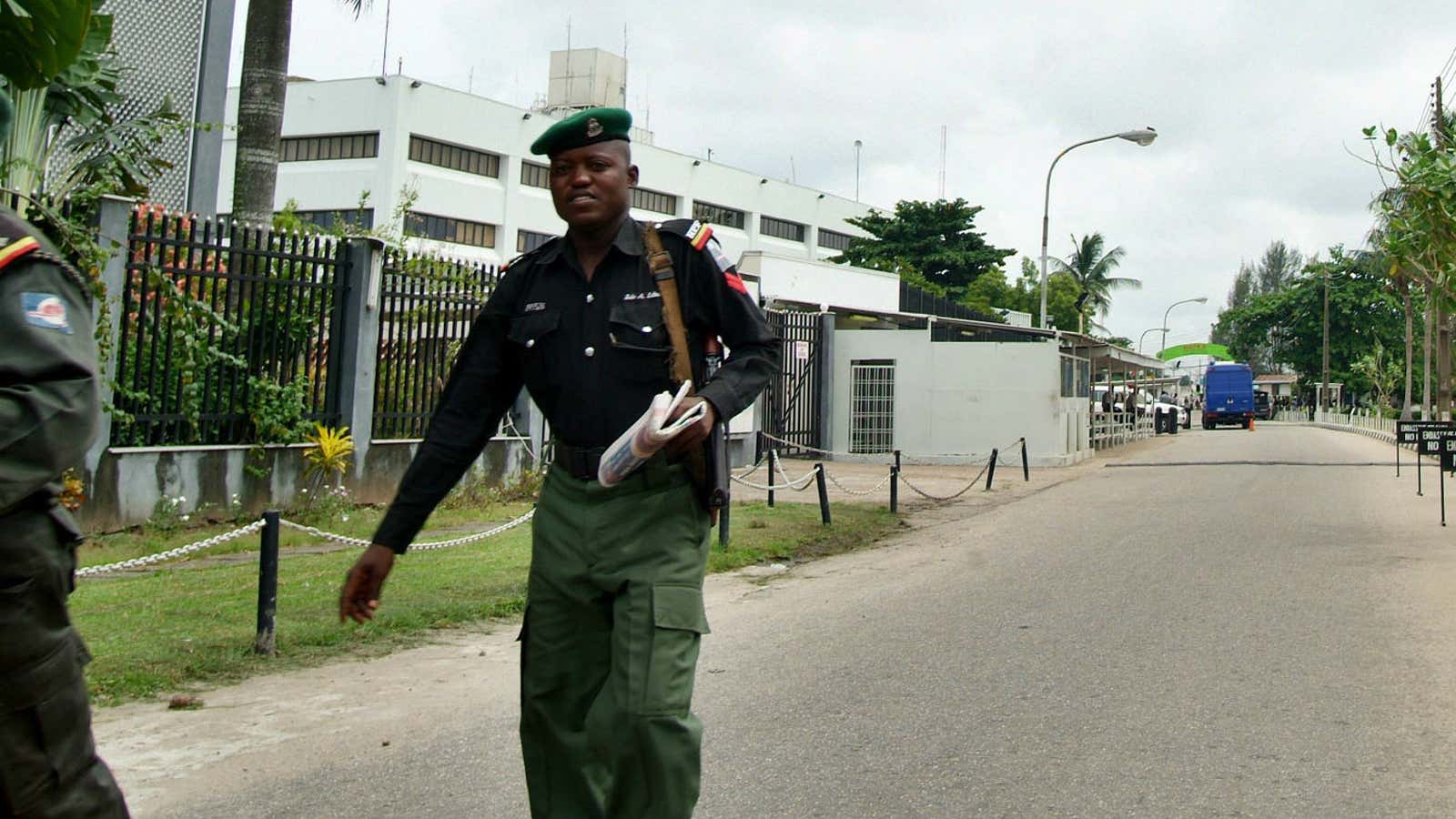 All roads now lead to the US embassy in Lagos, Nigeria.