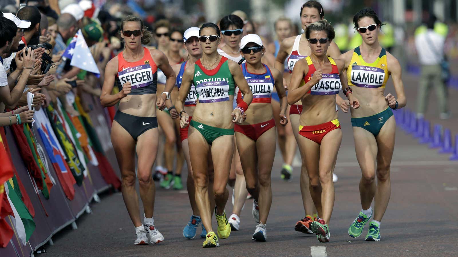 Race walking in the 2012 Olympics in London