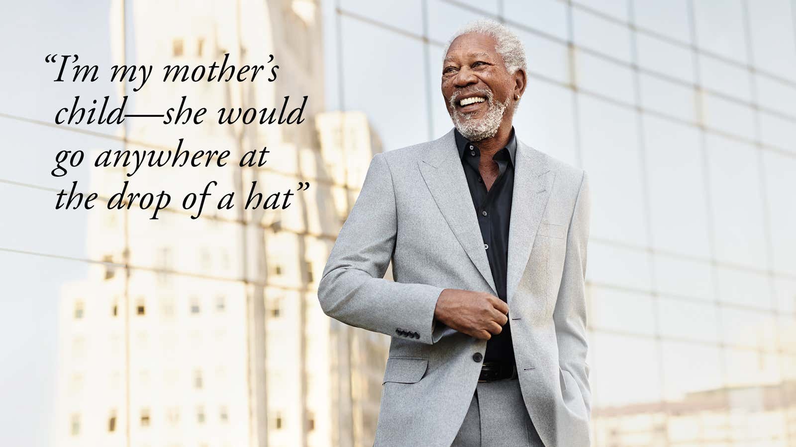 Oscar winner Morgan Freeman talks acting, sailing, and travelling the world