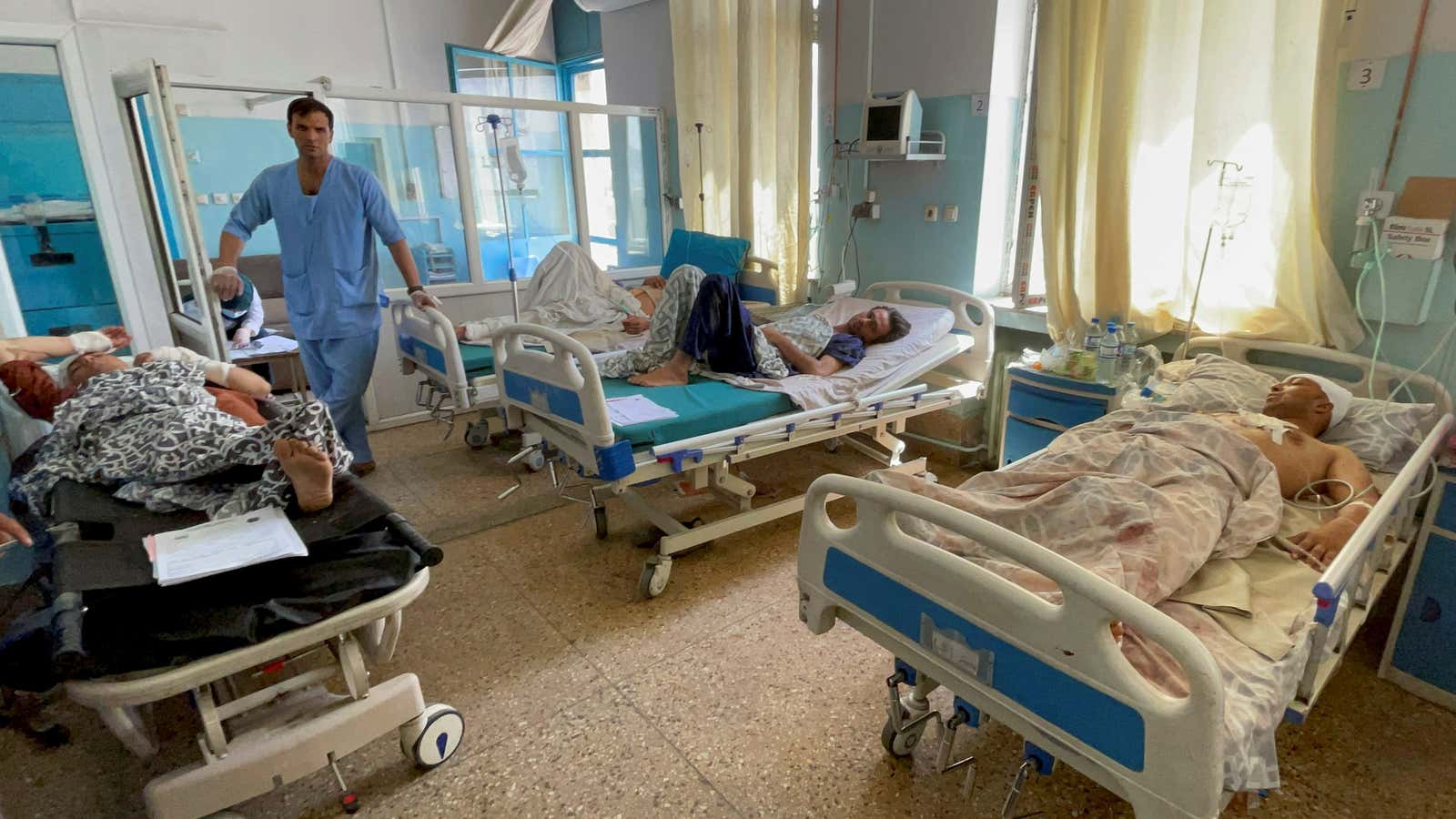 Afghanistan’s health system relies on foreign aid and humanitarian organizations.