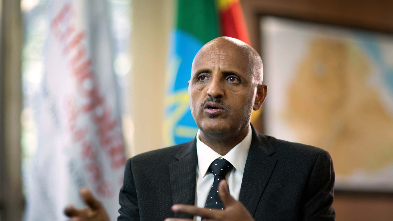 Ethiopian Airlines CEO Tewolde Gebremariam.