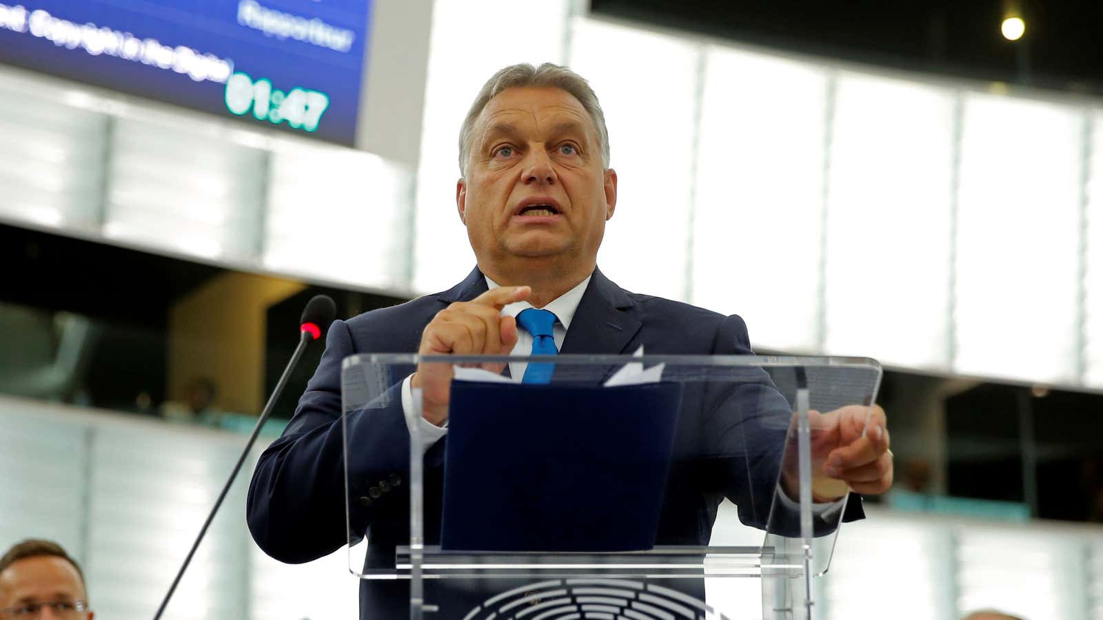 Viktor Orban isn’t very pleased.