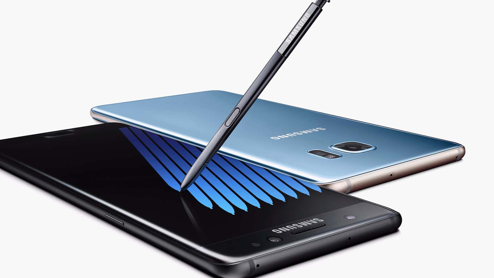 The Samsung Galaxy Note 7.