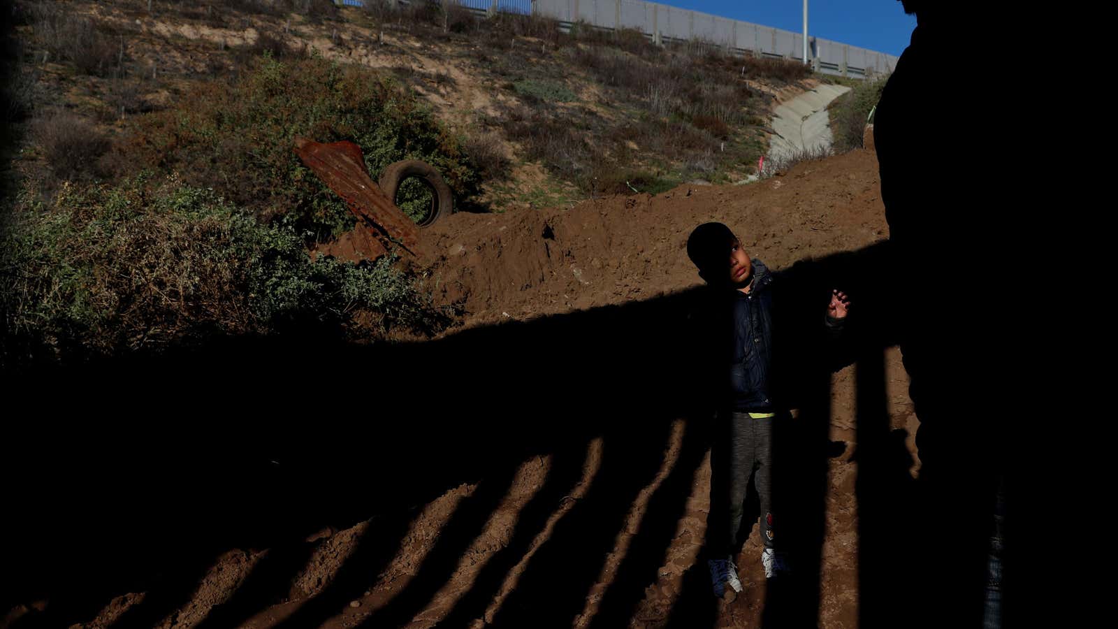 “We are building wall.”