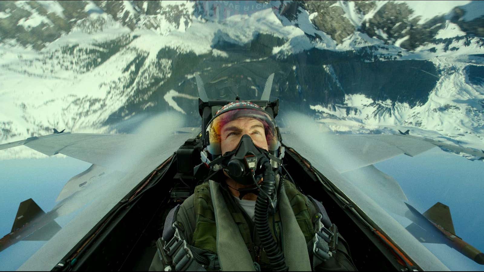 Tom Cruise as Captain Pete “Maverick” Mitchell in “Top Gun: Maverick”