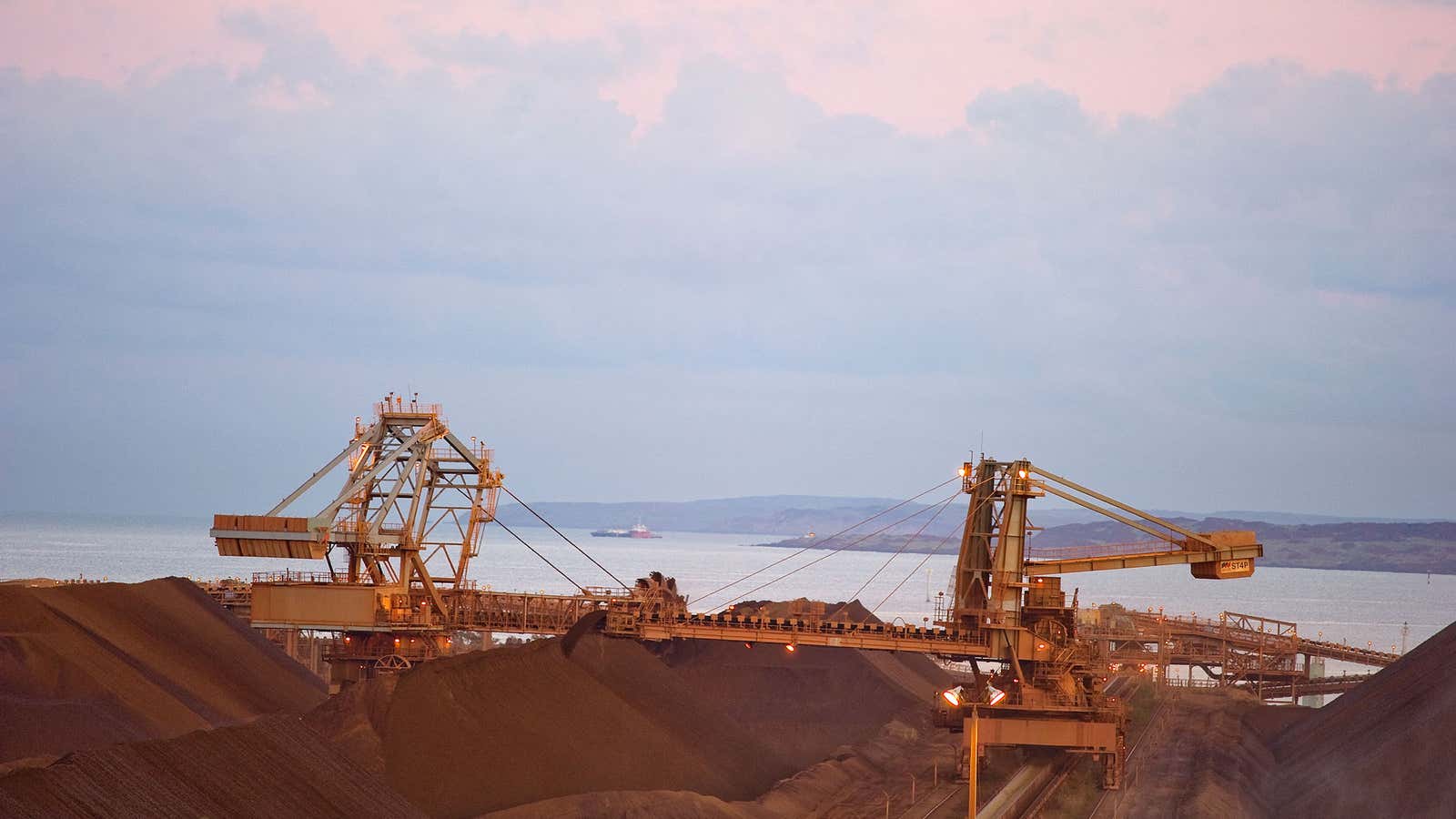 A Rio Tinto iron ore facility in Australia