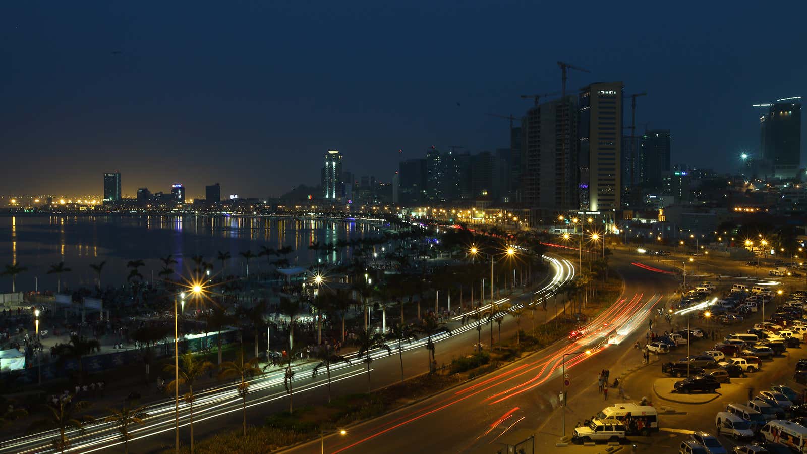 Luanda, the capital of Angola.