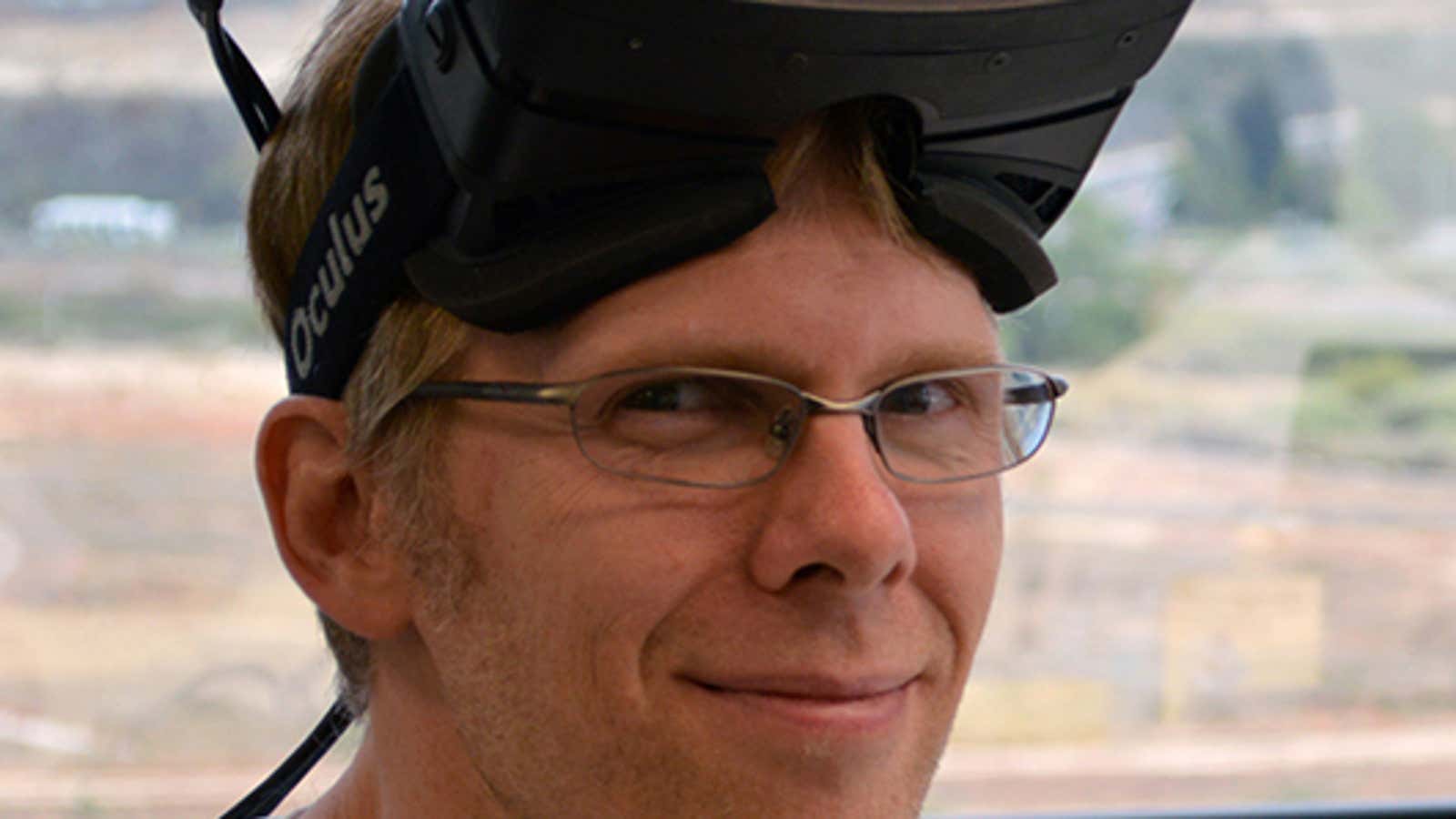 John Carmack, CTO of Oculus Rift.