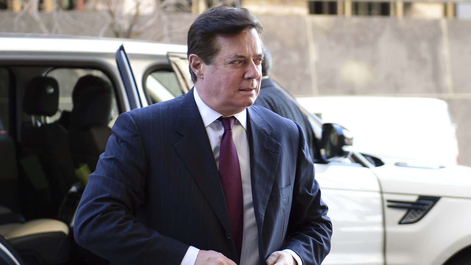 Manafort is currently in jail, awaiting sentencing.