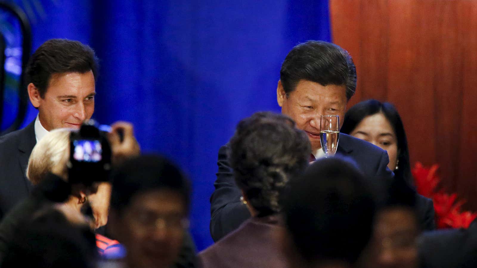 Raise a glass for Daddy Xi.