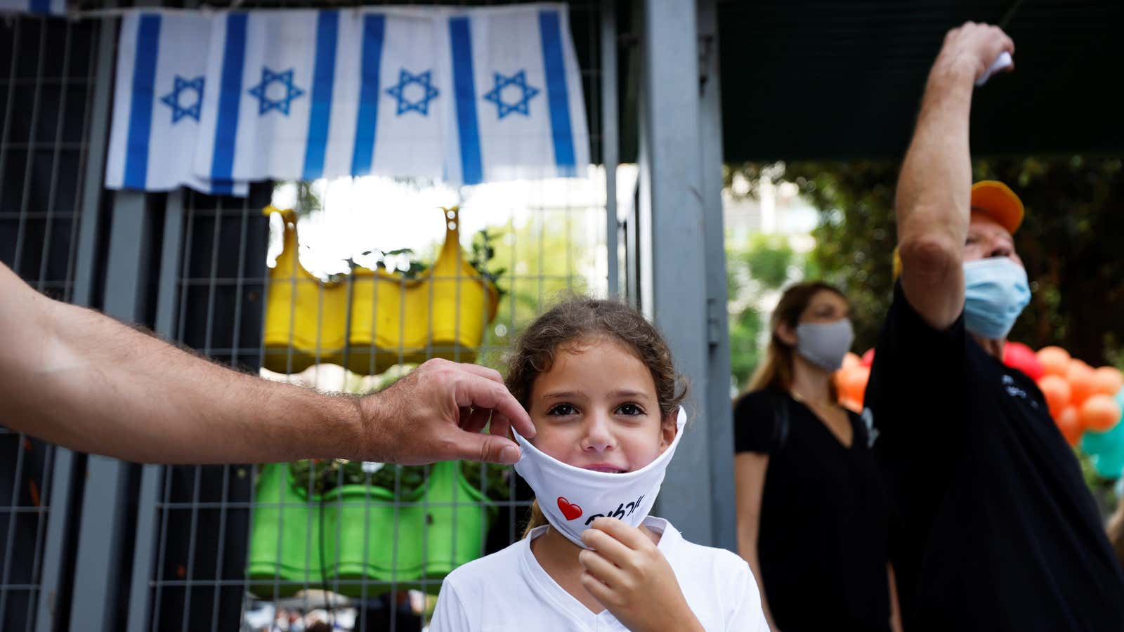 Israel’s schools have had to institute stricter rules to deal with the spike in Covid cases.