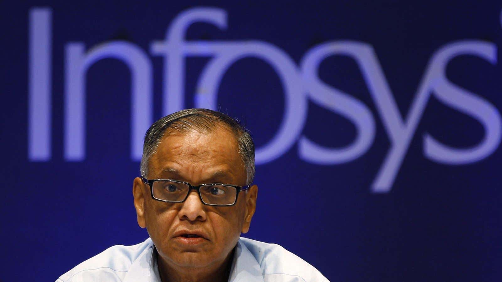 Infosys founder NR Narayana Murthy and him family are still the biggest retail shareholders.