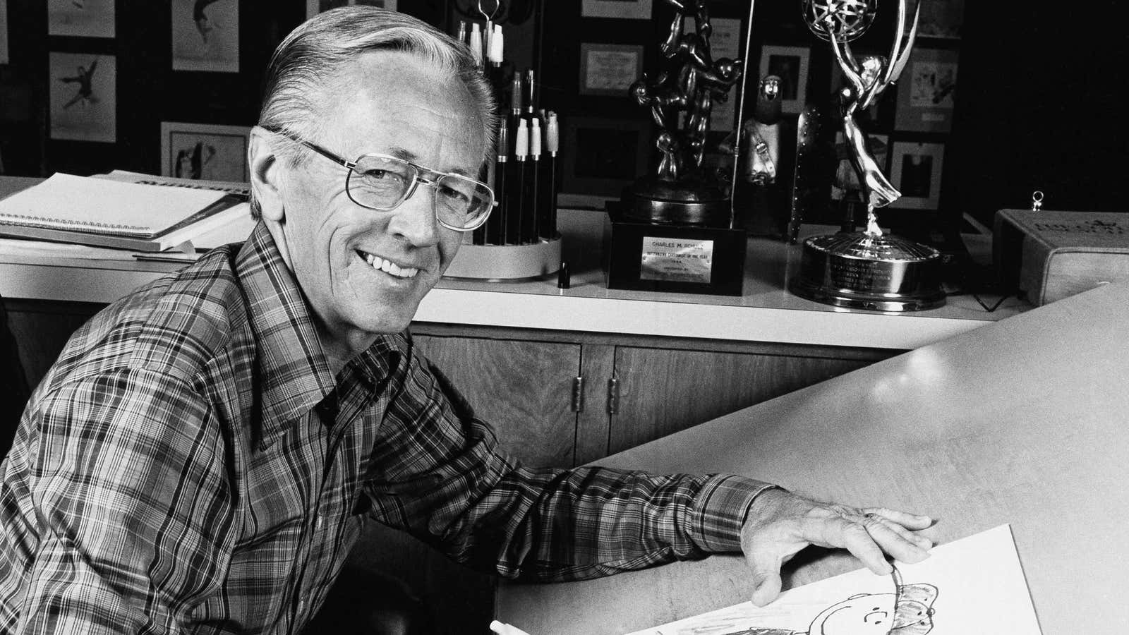 Charles M. Schulz in 1978