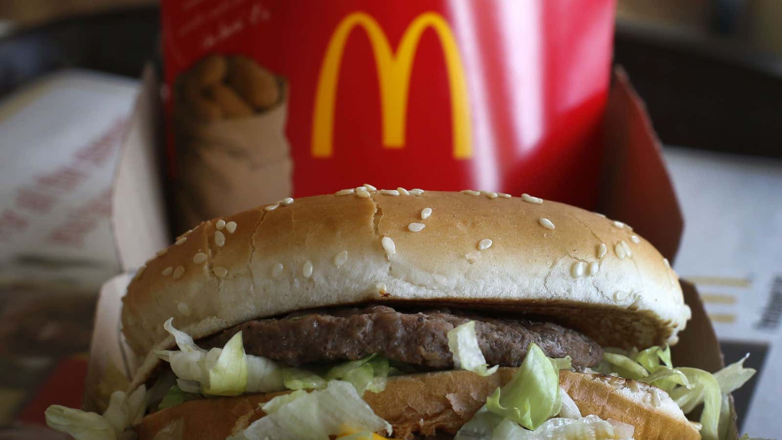 Big Macs are not the only things that American McDonald’s can provide its customers quickly.
