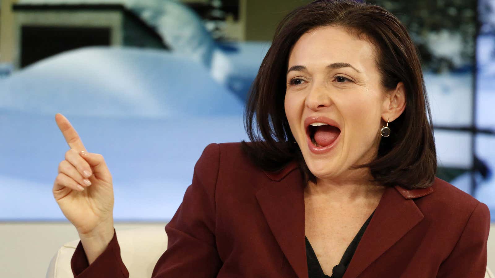 Sandberg’s pay cut is only a temporary blip on the way up.