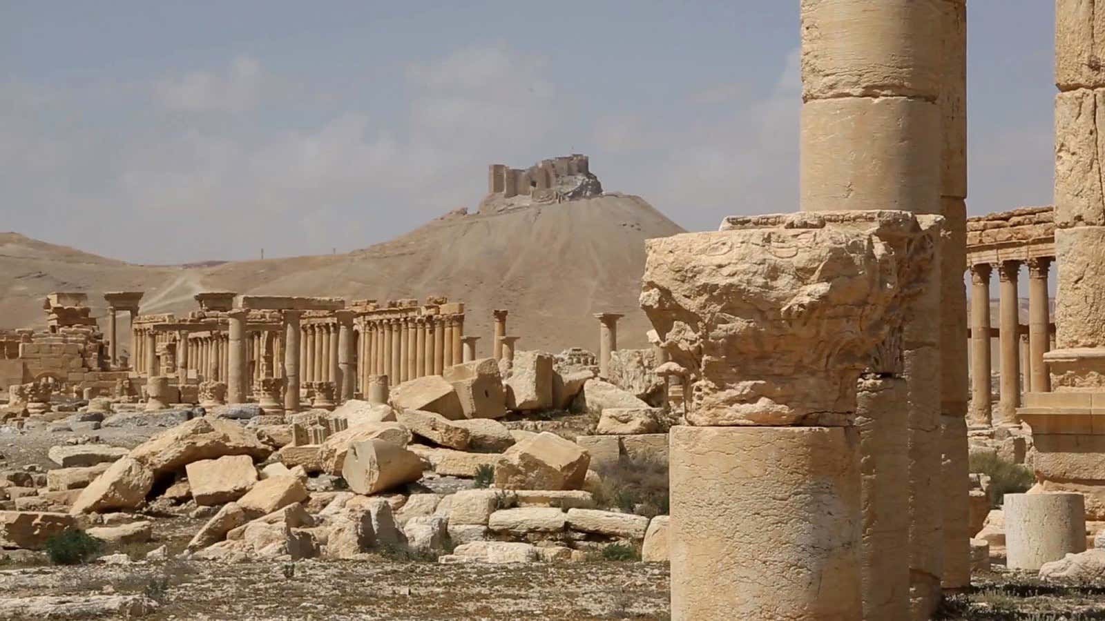 Palmyra was recently recaptured after months under ISIL control.