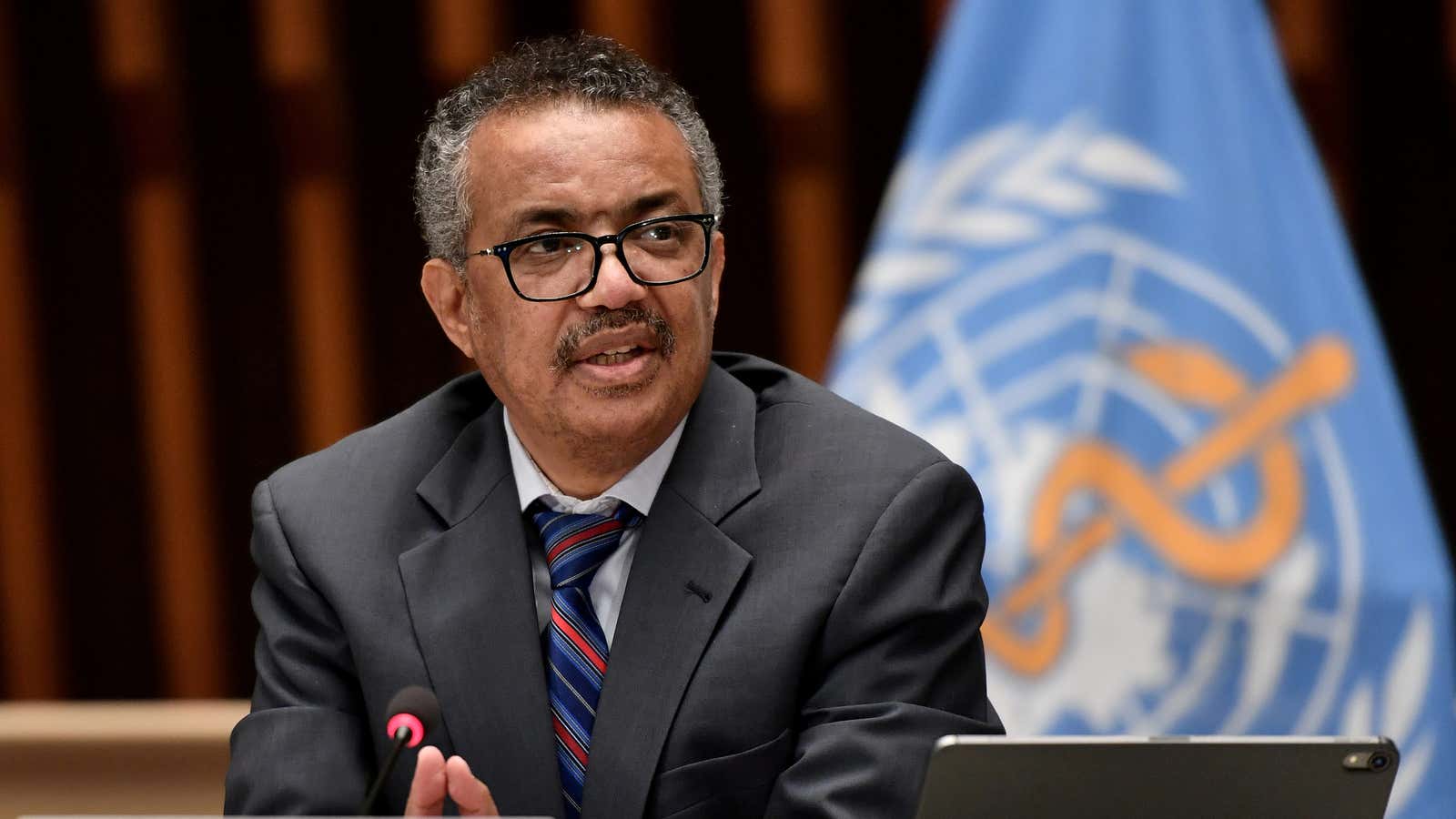 Tedros Adhanom Ghebreyesus, the director-general of the World Health Organization, has said that he’s looking forward to working with president-elect Joe Biden.