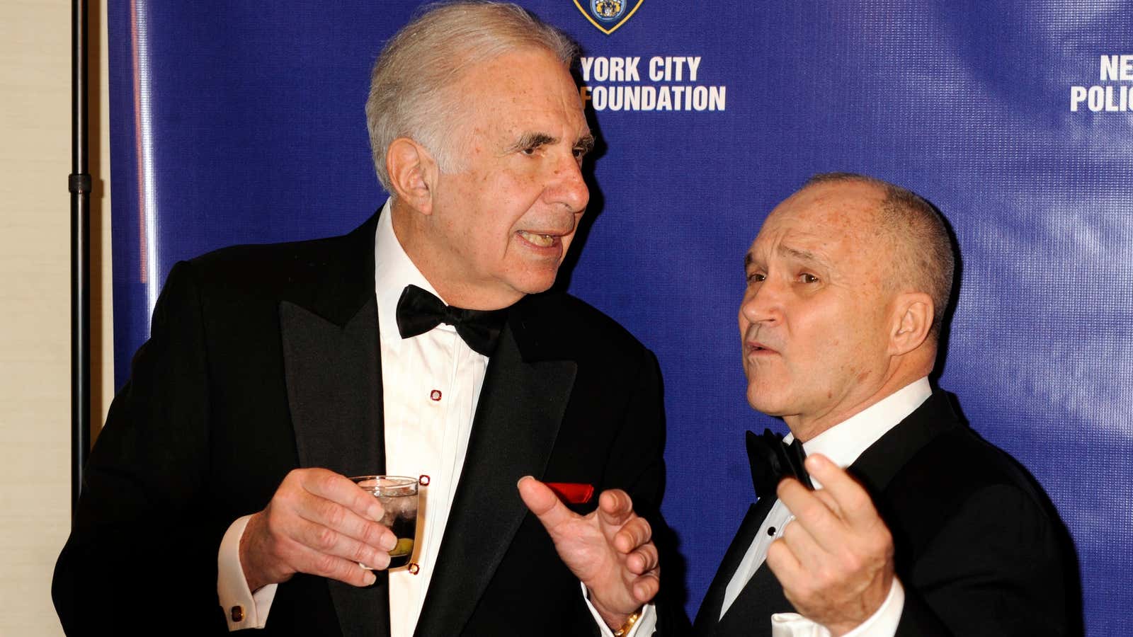 Don’t be fooled by the tux; Icahn’s a fighter.