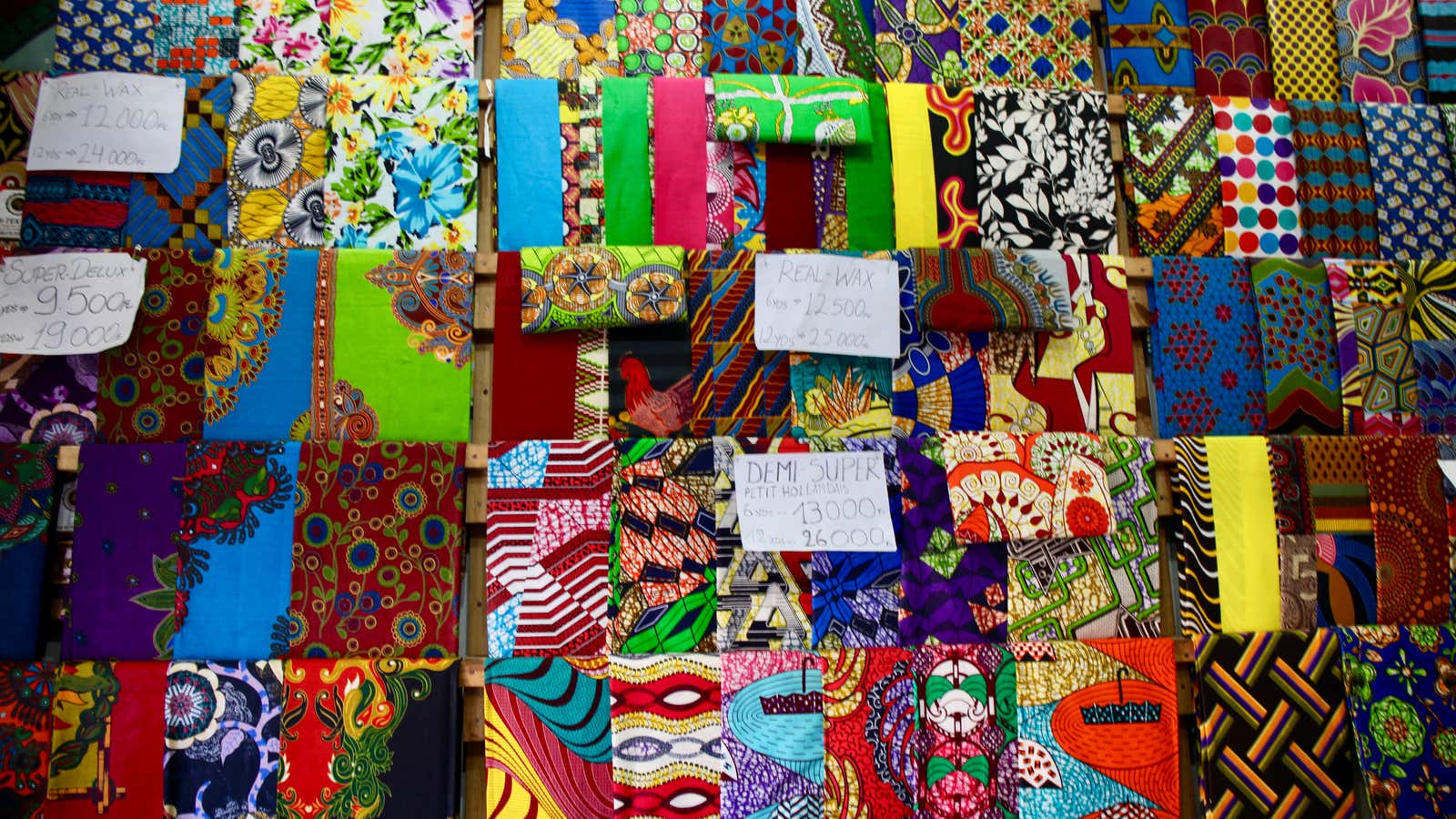The cloth a country was built on.