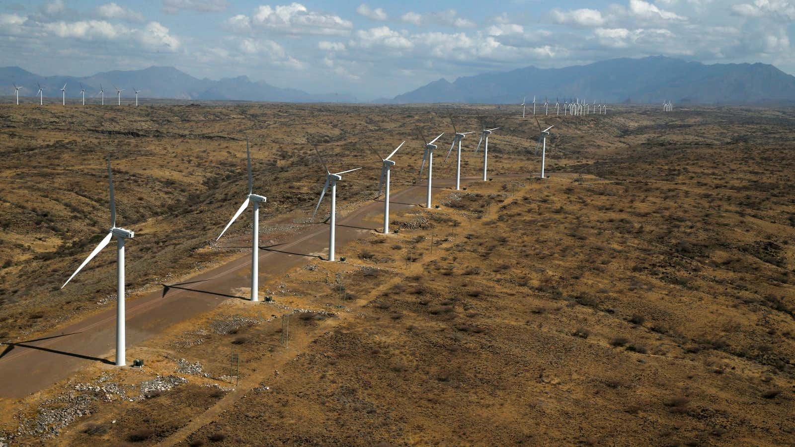 Africa’s largest wind power project.