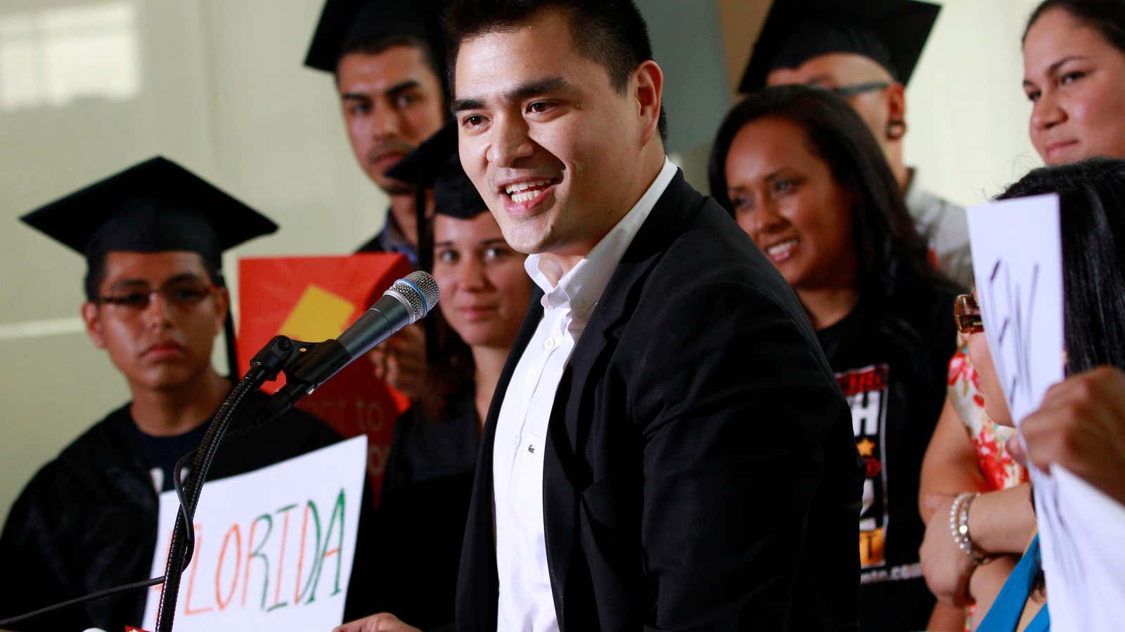 Jose Antonio Vargas spoke at a news conference in 2012.