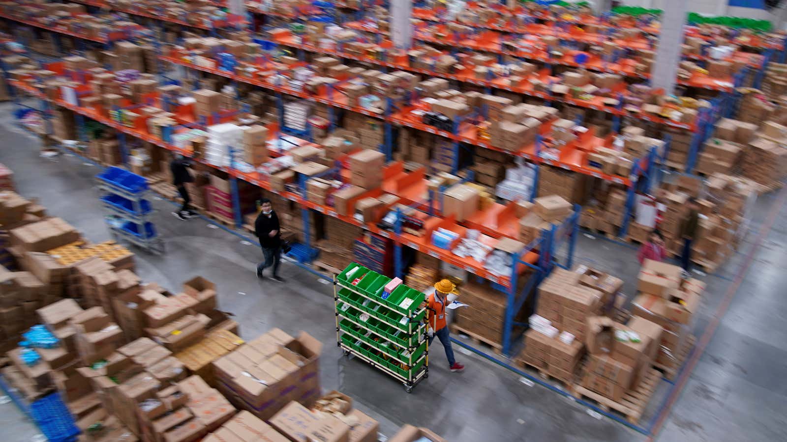 China wants its homegrown logistics giants to take on FedEx and UPS