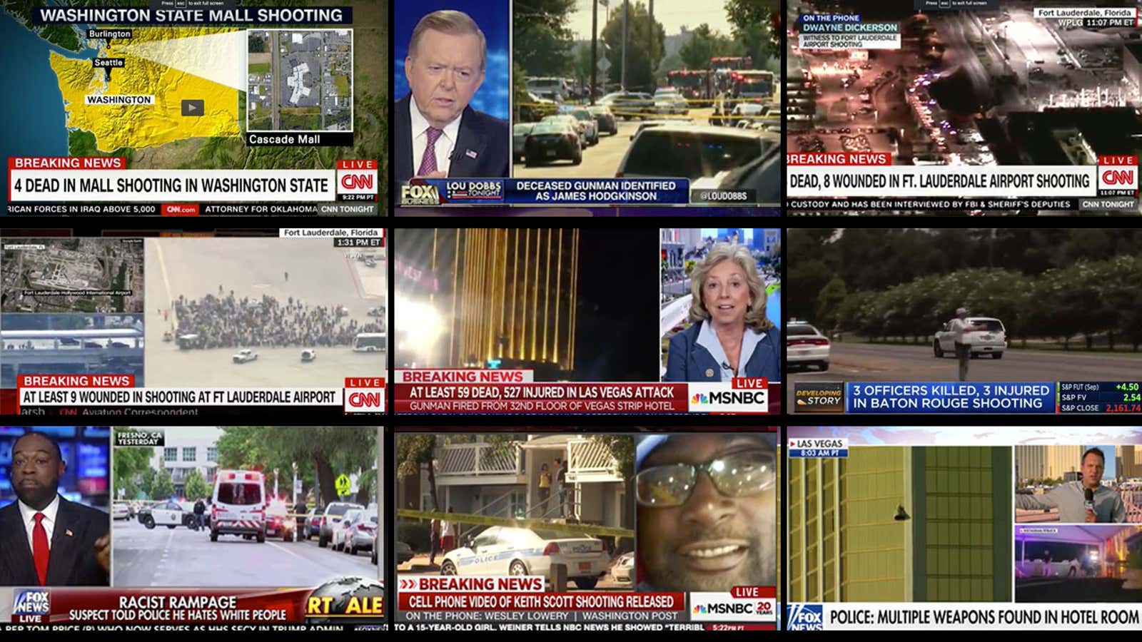 Analysis of 141 hours of cable news reveals how mass killers are really portrayed
