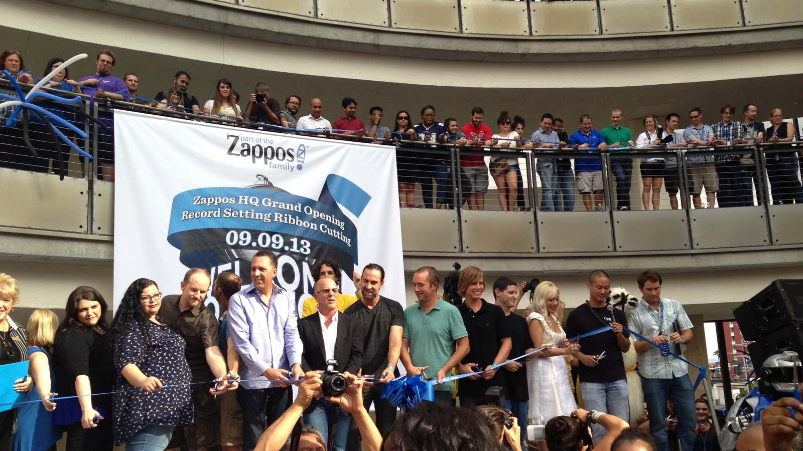 In September, Zappos got a new home, now the company is about to get an internal makeover.