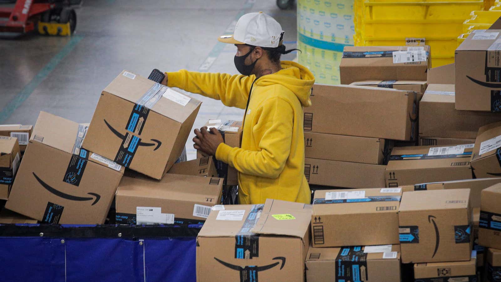 Amazon now has 1.2 million employees around the world.